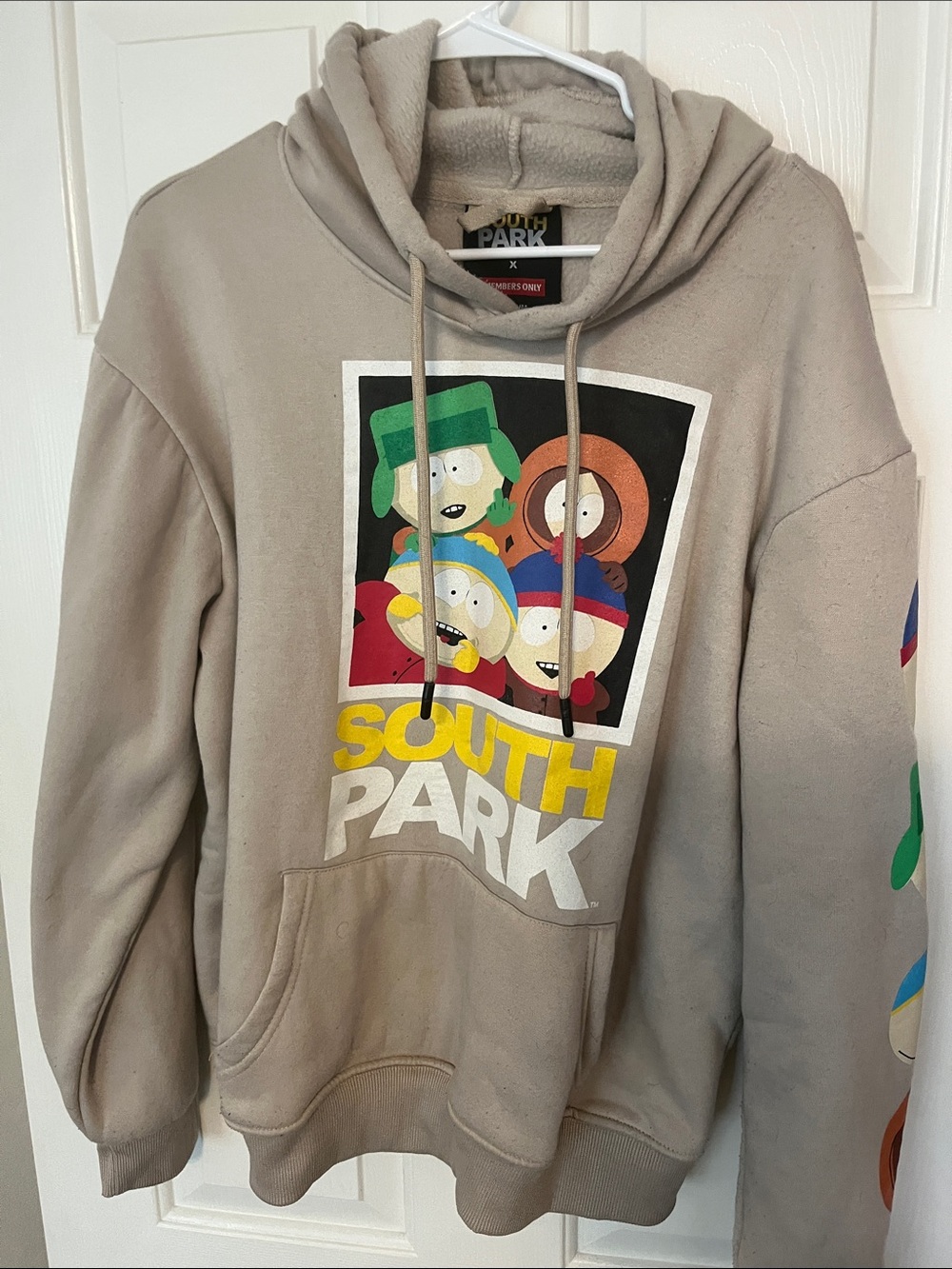 South Park Taupe Graphic Pullover Hoodie